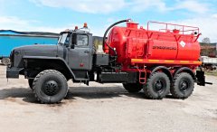 Автоцистерна вакуумная АКН-6,5 Урал 4320-73Е5 купить от производителя