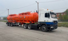 Полуприцеп-цистерна ППЦ-37 на шасси МАЗ 643028 купить от производителя