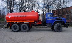 Автоцистерна вакуумная АКН-8 Урал 4320-61Е5 купить от производителя