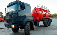 Автоцистерна вакуумная АКН-10 Урал 5557-80М купить от производителя