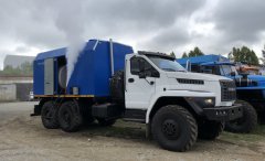 Передвижная паровая установка ППУА 1600/100 Урал NEXT 4320-74Е5 купить от производителя