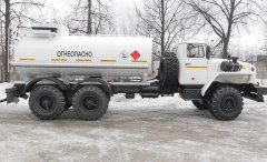 Автотопливозаправщик АТЗ-12 Урал 432007 купить от производителя