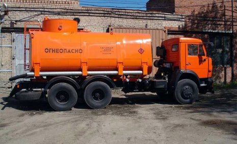 Перевозка дизельного топлива автоцистерной