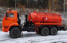 Автоцистерна вакуумная АКН-10 ОД Камаз 43118-50 купить от производителя