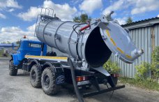 Машина вакуумная самосвальная МВС-10 на шасси Урал 4320-60Е5 купить от производителя