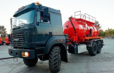 Автоцистерна вакуумная АКН-10 Урал 5557-80М купить от производителя