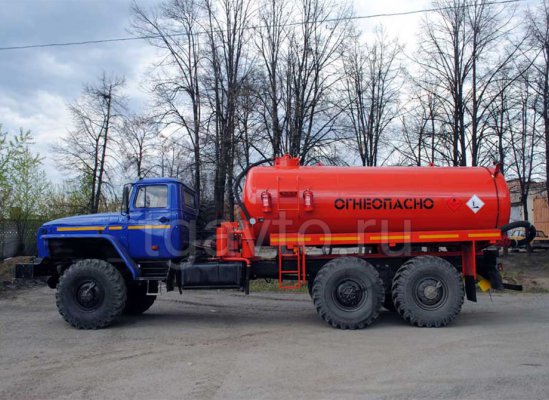 Автоцистерна вакуумная АКН-8 Урал 4320-61Е5 купить от производителя