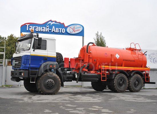 Автоцистерна вакуумная АКН-10 Урал 4320-81Е5 купить от производителя