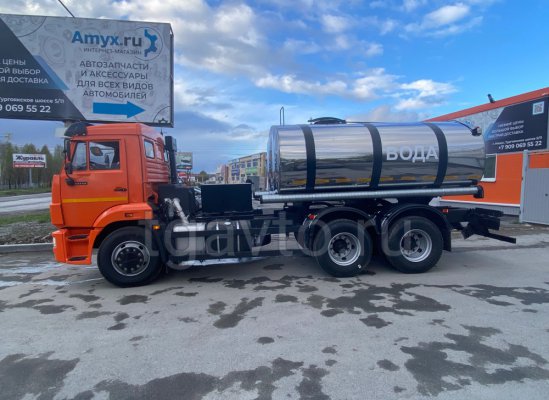 Пищевая автоцистерна АЦПТ-10 на шасси Камаз 65115-50 купить от производителя