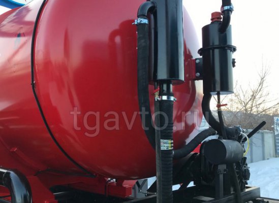 Автоцистерна вакуумная АКН-10 ОД Урал 4320-4972-80Е5 купить от производителя