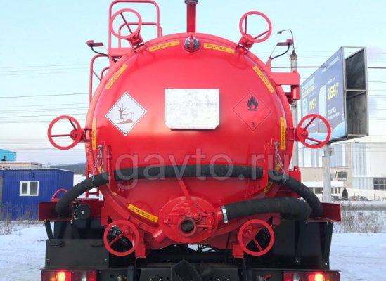 Автоцистерна вакуумная АКН-10 ОД Урал 4320-4972-80Е5 купить от производителя