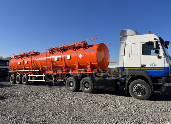 Полуприцеп-цистерна ППЦ-40 на шасси МАЗ 643028 купить от производителя