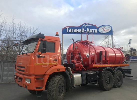 Автоцистерна вакуумная АКН-10 ОД Камаз 43118-50 купить от производителя