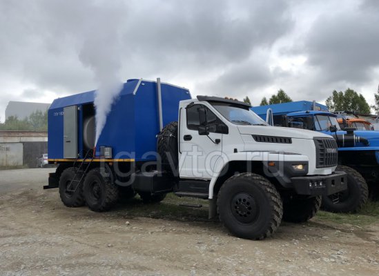 Передвижная паровая установка ППУА 1600/100 Урал NEXT 4320-74Е5 купить от производителя