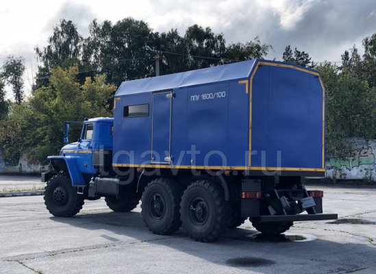 Передвижная паровая установка ППУА-1600/100 Урал 5557-60Е5 купить от производителя