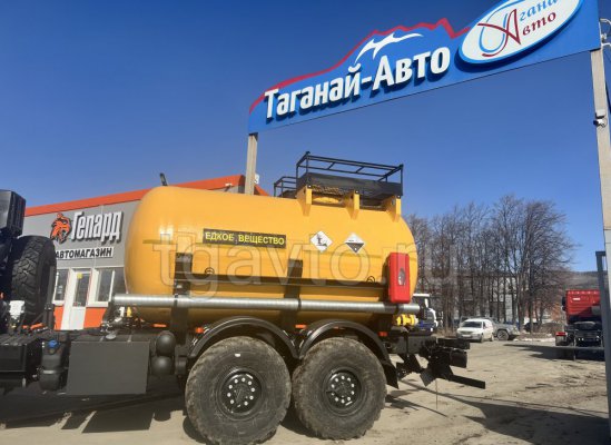 Автоцистерна для перевозки кислоты АЦ-10 на шасси Камаз 43118-50 купить от производителя
