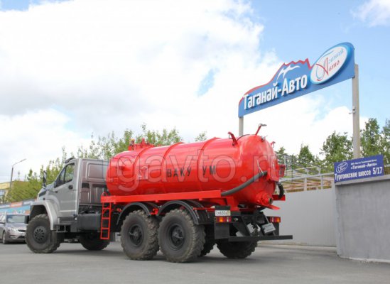 Вакуумная машина МВ-10 Урал NEXT 4320-74Е5 купить от производителя