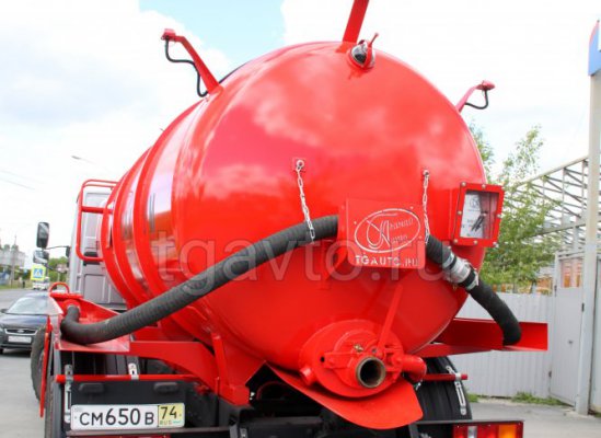 Вакуумная машина МВ-10 Урал NEXT 4320-74Е5 купить от производителя
